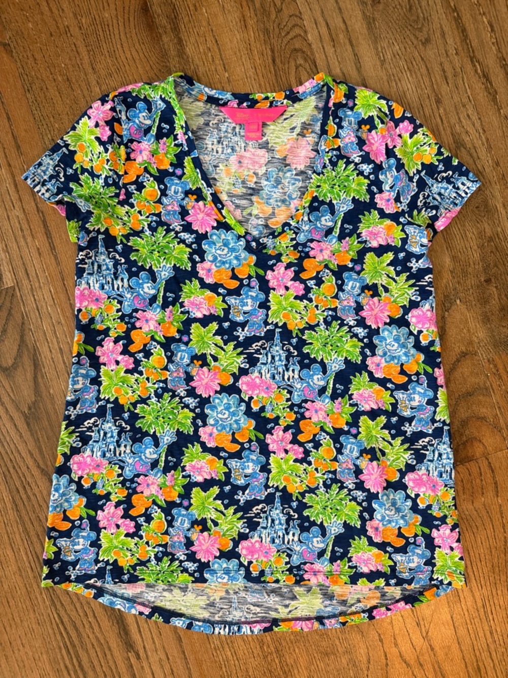 Lilly Pulitzer X Disney V Neck Shirt